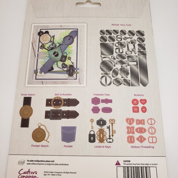 Crafters Campanion Buttons & Buckeles Metal Dies - Picture 2 of 4